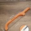 04 Bread Knife for Homemade Bread, 16" Sourdough Bread Slicer, Bow Saw Cutter with Double-sided Blades for Easy Cutting, Orange